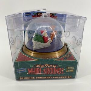 Vintage Blockbuster “Very Merry Whirl-Arounds” Spinning Ornament-Rudolph- New